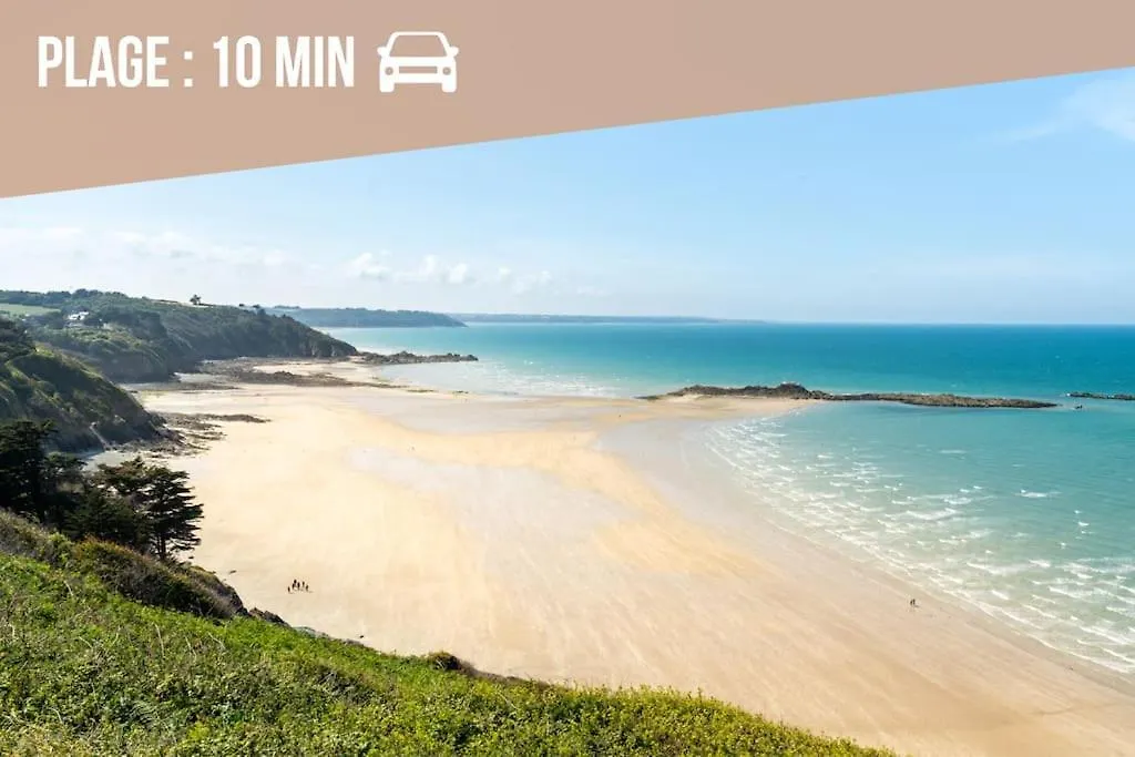 Le Saphir - Parking, Jardin Prive, Hyper-Centre & Calme Apartment Saint-Brieuc