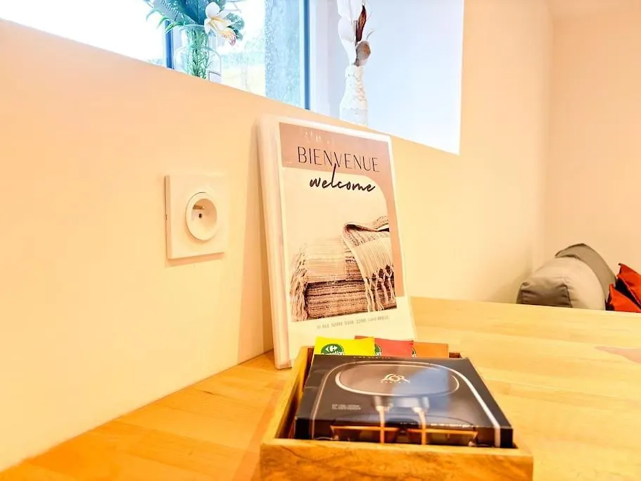 Le Saphir - Parking, Jardin Prive, Hyper-Centre & Calme Apartment Saint-Brieuc