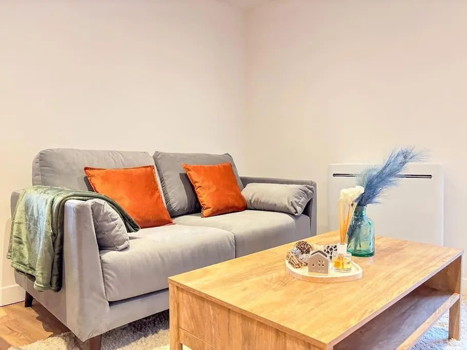 Le Saphir - Parking, Jardin Prive, Hyper-Centre & Calme Apartment Saint-Brieuc 0*,