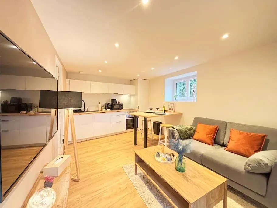 Le Saphir - Parking, Jardin Prive, Hyper-Centre & Calme Apartment Saint-Brieuc