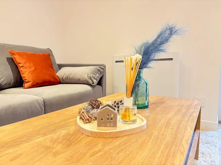 Le Saphir - Parking, Jardin Prive, Hyper-Centre & Calme Apartamento Saint-Brieuc