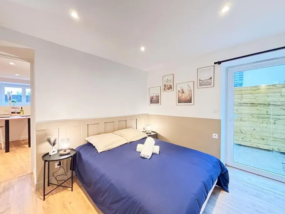 Le Saphir - Parking, Jardin Prive, Hyper-Centre & Calme Apartment Saint-Brieuc France