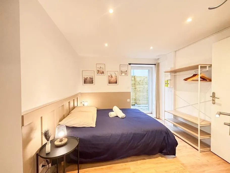 Appartamento Le Saphir - Parking, Jardin Prive, Hyper-Centre & Calme Saint-Brieuc