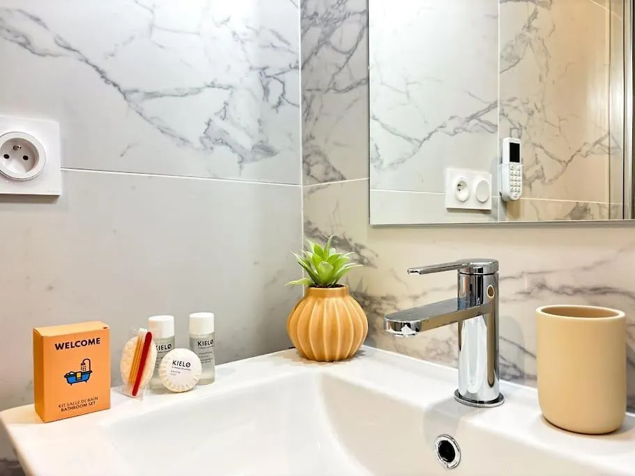 Le Saphir - Parking, Jardin Prive, Hyper-Centre & Calme Apartment Saint-Brieuc