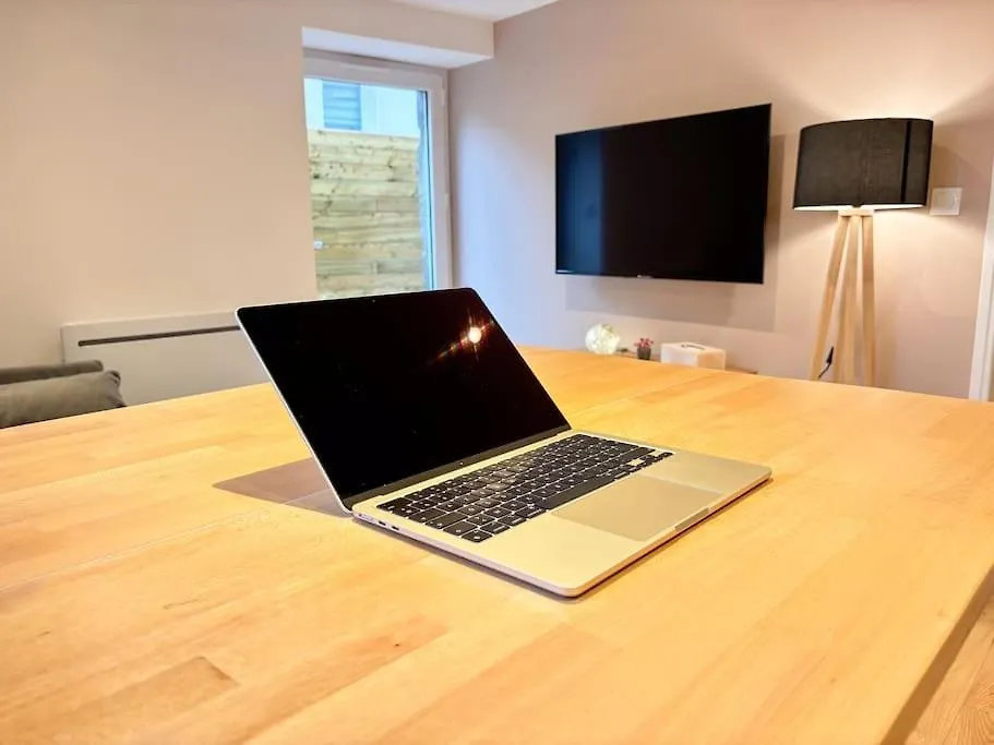 Le Saphir - Parking, Jardin Prive, Hyper-Centre & Calme Apartment Saint-Brieuc