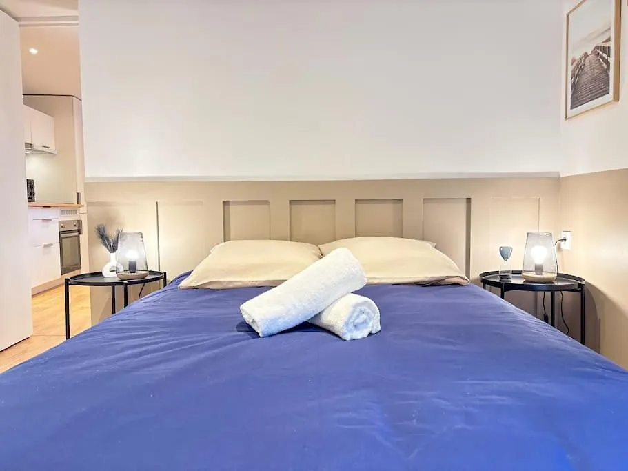 Le Saphir - Parking, Jardin Prive, Hyper-Centre & Calme Apartamento Saint-Brieuc