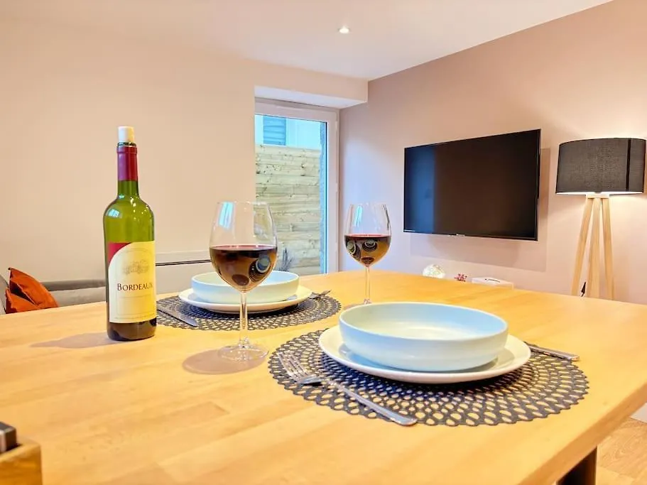 Le Saphir - Parking, Jardin Prive, Hyper-Centre & Calme Apartment Saint-Brieuc
