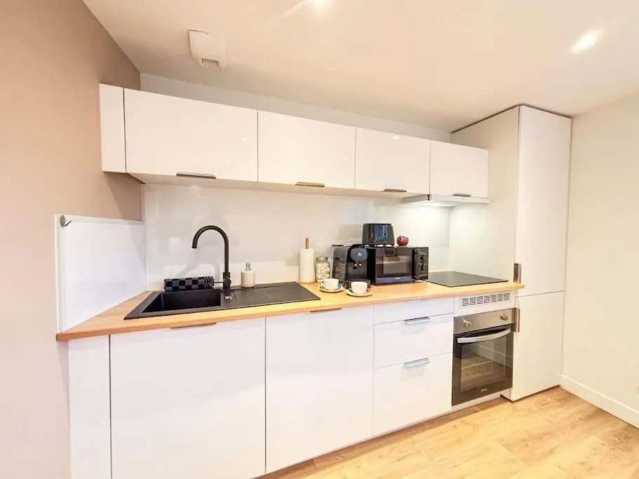 Le Saphir - Parking, Jardin Prive, Hyper-Centre & Calme Apartment Saint-Brieuc France