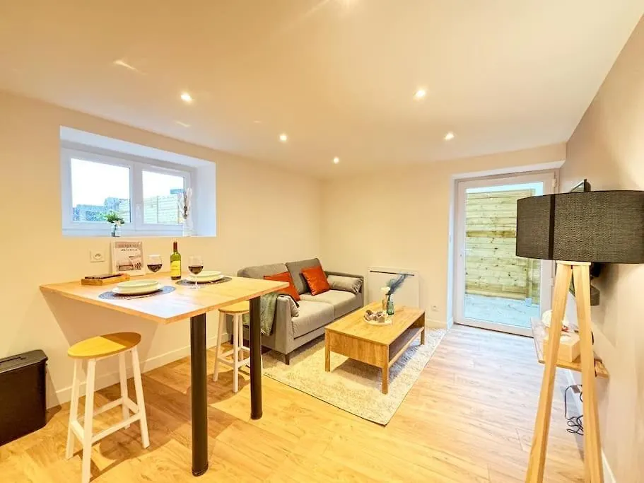 Le Saphir - Parking, Jardin Prive, Hyper-Centre & Calme Apartment Saint-Brieuc 0*,