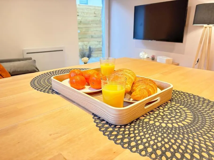 Le Saphir - Parking, Jardin Prive, Hyper-Centre & Calme Apartment Saint-Brieuc