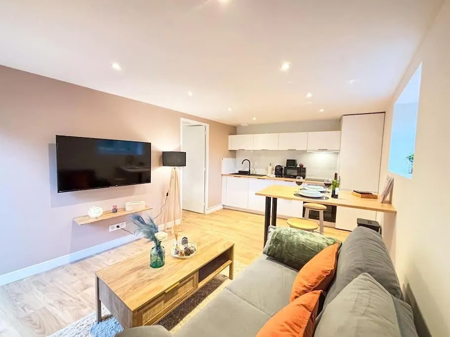 Le Saphir - Parking, Jardin Prive, Hyper-Centre & Calme Apartment Saint-Brieuc